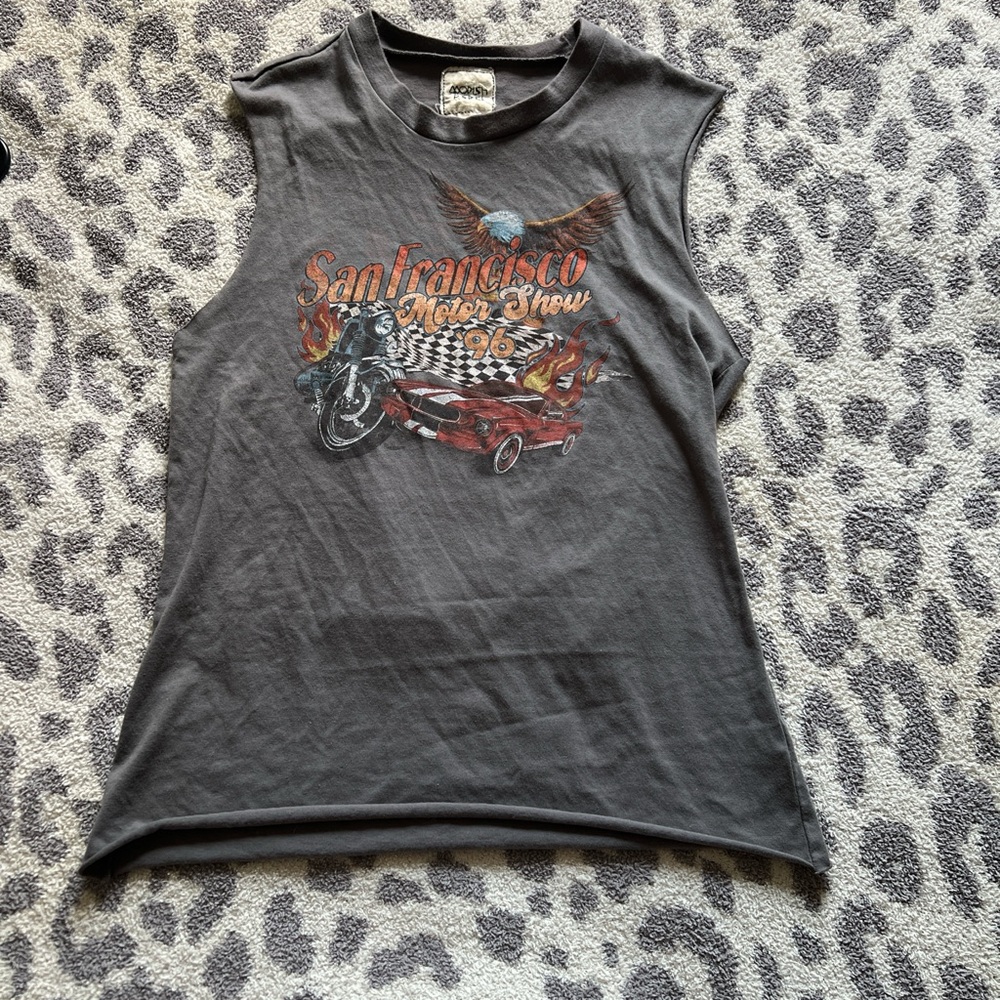 Gray San Francisco Motor Show women’s Tank Top